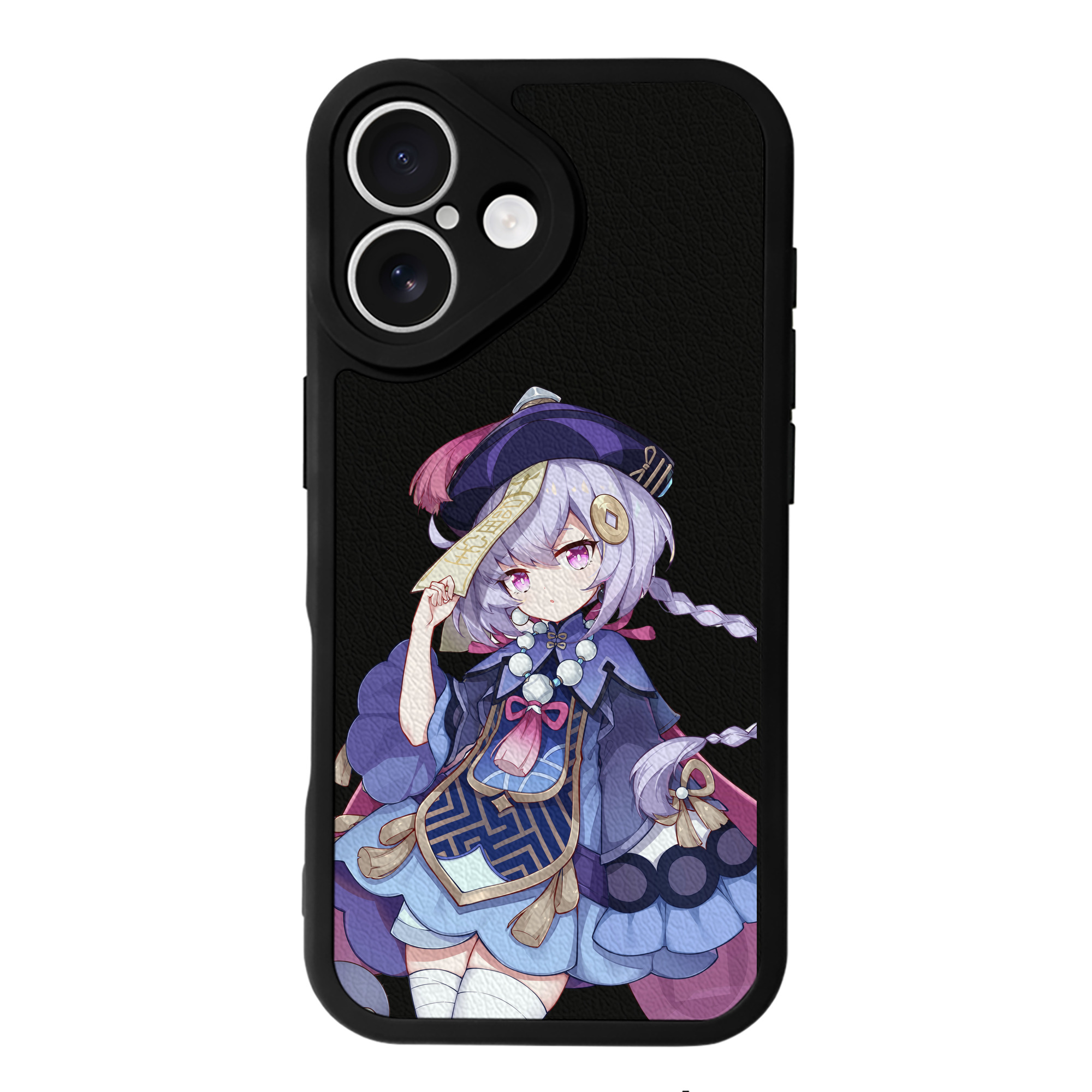 げんし神 七七 なな  genshin Nana 【iPhone 16シリーズ対応】シリコンスマホケース（レザー調） 材質：シリコン